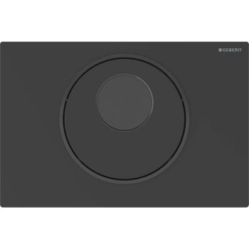 - GEBERIT Sigma 10 Elektroniczny zestaw spłukujący WC Geberit, IR, zasilanie bateryjne, stal nierdz., czarny mat, easy-to-clean 115891166 - 115.891.16.6 - Łazienki Szydłowski