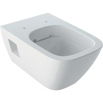  - GEBERIT Selnova Square Wisząca miska WC, lejowa, 35 x 54 cm, Rimfree biały połysk 501546011 - 501.546.01.1 - Łazienki Szydłowski