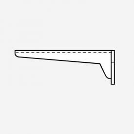 - Villeroy&Boch O.novo Konsole do zlewu, 17,2x49,4x5,1 cm 92230700 - 92230700 - Łazienki Szydłowski