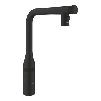 - GROHE-Essence bateria kuchenna z funkcja dotyku, kolor phantom black 31892KF0 - 31892KF0 - Łazienki Szydłowski