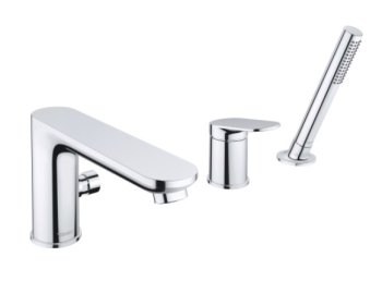 - DURAVIT Wave 3-otworowa bateria wannowa chrom WA5260000010 - WA5260000010 - Łazienki Szydłowski
