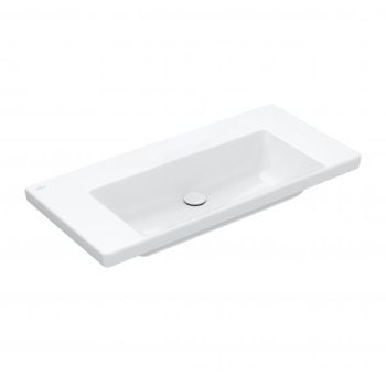 - Villeroy&Boch Subway 3.0 umywalka meblowa 100 x 47 cm bez otworu na baterie i bez przelewu biała 4A70A301 - 4A70A301 - Łazienki Szydłowski