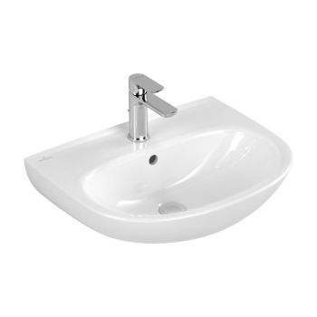 - Villeroy&Boch O.novo umywalka 55 x 44 cm biała 4A405501 - 4A405501 - Łazienki Szydłowski