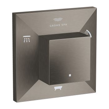 - GROHE-Allure Brilliant Przełącznik pięciodrożny brushed hard graphite 29399AL0 - 29399AL0 - Łazienki Szydłowski
