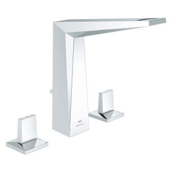 - GROHE-Allure Brilliant Trzyotworowa bateria umywalkowa rozmiar L chrom 20627000 - 20627000 - Łazienki Szydłowski