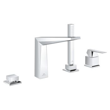 - GROHE-Allure Brilliant 4 otworowa bateria wannowa chrom 29405000 - 29405000 - Łazienki Szydłowski