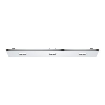 - GROHE-AQUA Rainshower ement zewnętrzny deszczownicy z trzema strumieniami 334 x 111 mm chrom 26786000 - 26786000 - Łazienki Szydłowski