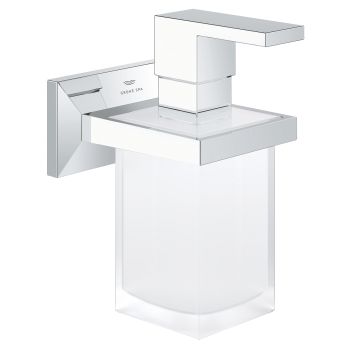 - GROHE-Allure Brilliant uchwyt z dozownikiem mydła (komplet) chrom 40894000 - 40894000 - Łazienki Szydłowski