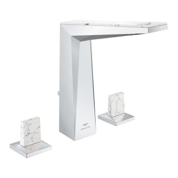 - GROHE-Allure Brilliant Private Collection Trzyotworowa bateria umywalkowa 1/2″ Rozmiar L chrom 20668000 - 20668000 - Łazienki Szydłowski