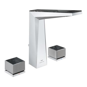 - GROHE-Allure Brilliant Private Collection Trzyotworowa bateria umywalkowa 1/2″ Rozmiar L chrom 20672000 - 20672000 - Łazienki Szydłowski