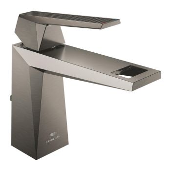 - GROHE-Allure Brilliant Private Collection Bateria umywalkowa, Rozmiar M brushed hard graphite 24397AL0 - 24397AL0 - Łazienki Szydłowski