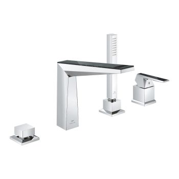 - GROHE-Allure Brilliant Private Collection 4-otworowa bateria wannowa chrom 29527000 - 29527000 - Łazienki Szydłowski