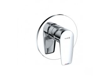 - KLUDI PURE&SOLID podtynkowa bateria natryskowa do elementu podtynkowego KLUDI-SLIM.BOXX 88022 chrom 347550575 - 347550575 - Łazienki Szydłowski