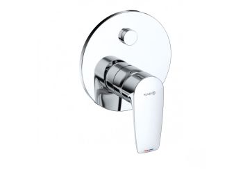 - KLUDI PURE&SOLID podtynkowa bateria wannowo prysznicowa do elementu podtynkowego KLUDI-SLIM.BOXX 88022 chrom 347590575 - 347590575 - Łazienki Szydłowski