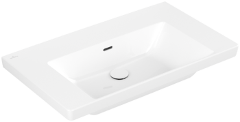  - Villeroy&Boch Subway 3.0 Umywalka meblowa 80 x 47 cm z przelewem, Nieszlifowany biały CeramicPlus 4A7082R1 - 4A7082R1 - Łazienki Szydłowski