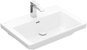  - VILLEROY&BOCH Subway 3.0 Umywalka 65 x 47 cm z przelewem, Nieszlifowany biały 4A706701 - 4A706701 - Łazienki Szydłowski