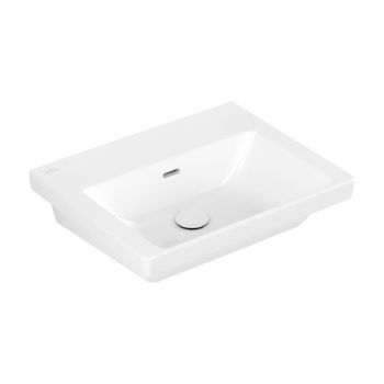  - VILLEROY&BOCH Subway 3.0 Umywalka 55 x 44 cm, z przelewem, Nieszlifowany biały 4A705701 - 4A705701 - Łazienki Szydłowski
