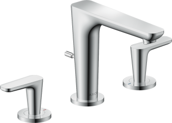 - AXOR Citterio C 3-otworowa bateria umywalkowa 125 chrom 49060000 - 49060000 - Łazienki Szydłowski