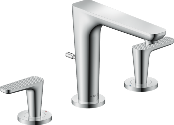 - AXOR Citterio C 3-otworowa bateria umywalkowa 125 chrom 49061000 - 49061000 - Łazienki Szydłowski
