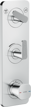 - AXOR Citterio C Bateria wannowo-prysznicowa termostatyczna podtynkowa szlif kwadratowy chrom 49701000 - 49701000 - Łazienki Szydłowski