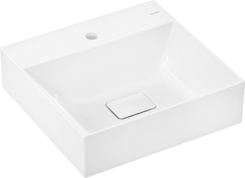  - HANSGROHE Xevolos E Mała umywalka wpuszczana w blat 50 x 48 cm biały 61090450 - 61090450 - Łazienki Szydłowski
