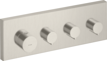 - AXOR ShowerSolutions Moduł termostatyczny 36 x 12 cm do 3 odbiorników, podtynkowy stal szlachetna optyczna 10751800 - 10751800 - Łazienki Szydłowski
