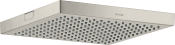 - AXOR ShowerSolutions Deszczownica prysznicowa 24 x 24cm 1jet do montażu w suficie stal szlachetna optyczna 10924800 - 10924800 - Łazienki Szydłowski