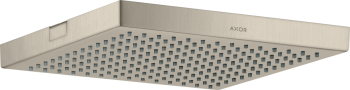 - AXOR ShowerSolutions Głowica prysznicowa 240/240 1jet do montażu w suficie nikiel szczotkowany 10924820 - 10924820 U - Łazienki Szydłowski