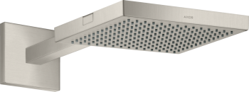 - AXOR ShowerSolutions Deszczownica prysznicowa 24 x 24 cm 1jet z ramieniem prysznicowym stal szlachetna optyczna 10925800 - 10925800 - Łazienki Szydłowski