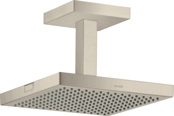 - AXOR ShowerSolutions Deszczownica prysznicowa 24 x 24 cm 1jet do montażu w suficie nikiel szczotkowany 10929820 - 10929820 - Łazienki Szydłowski