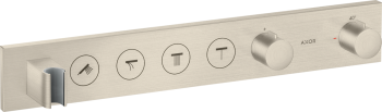 - AXOR ShowerSolutions Moduł termostatyczny Select 600/90 do 4 odbiorników, podtynkowy nikiel szczotkowany 18357820 - 18357820 - Łazienki Szydłowski