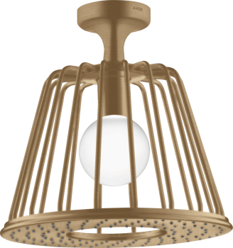  - AXOR LampShower/Nendo LampShower 275 1 jet z przyłączem sufitowym brąz szczotkowany 26032140 - 26032140 U - Łazienki Szydłowski