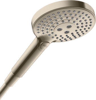 - AXOR ShowerSolutions Słuchawka prysznicowa 120 3jet EcoSmart nikiel szczotkowany 26051820 - 26051820 - Łazienki Szydłowski
