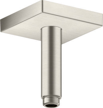 - AXOR ShowerSolutions Przyłącze sufitowe 10 cm, kwadratowe stal szlachetna optyczna 26437800 - 26437800 - Łazienki Szydłowski