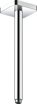 - AXOR ShowerSolutions Przyłącze sufitowe 30 cm, softsquare chrom 26966000 - 26966000 - Łazienki Szydłowski