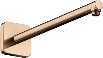 - AXOR ShowerSolutions Ramię prysznicowe 39 cm, softsquare czerwony złoty polerowany 26967300 - 26967300 - Łazienki Szydłowski