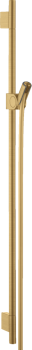  - AXOR Uno Drążek prysznicowy 90 cm z wężem 160 cm złoty optyczny szczotkowany 27989250 - 27989250 - Łazienki Szydłowski