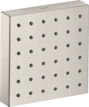 - AXOR ShowerSolutions Moduł prysznicowy 12 x 12 cm, kwadratowy, podtynkowy stal szlachetna optyczna 28491800 - 28491800 - Łazienki Szydłowski