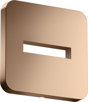 - AXOR ShowerSolutions Rozeta, softsquare czerwone złoto polerowane 35214300 - 35214300 - Łazienki Szydłowski