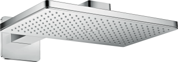 - AXOR ShowerSolutions Deszczownica prysznicowa 46 x 30 cm 1jet z ramieniem prysznicowym, rozeta softsquare chrom 35274000 - 35274000 - Łazienki Szydłowski