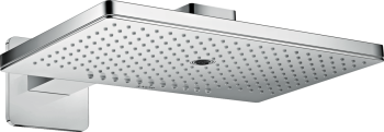 - AXOR ShowerSolutions Deszczownica prysznicowa 46 x 30 cm 3 jet z ramieniem prysznicowym, rozeta softsquare chrom 35276000 - 35276000 - Łazienki Szydłowski