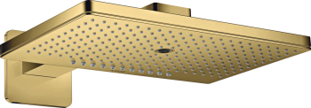 - AXOR ShowerSolutions Deszczownica 46 x 30cm 3 jet z ramieniem prysznicowym, rozeta softsquare złoty optyczny polerowany 35276990 - 35276990 - Łazienki Szydłowski