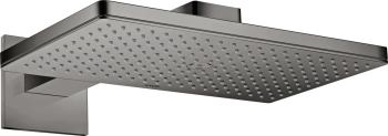 - AXOR ShowerSolutions Deszczownica prysznicowa 46 x 30 cm 1 jet z ramieniem prysznicowym, rozeta softsquare czarny chrom polerowany 35278330 - 35278330 - Łazienki Szydłowski