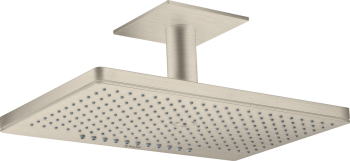 - AXOR ShowerSolutions Głowica prysznicowa 460/300 2jet z przyłączem sufitowym nikiel szczotkowany 35279820 - 35279820 U - Łazienki Szydłowski