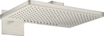 - AXOR ShowerSolutions Deszczownica prysznicowa 46 x 30 cm 2 jest z ramieniem prysznicowym, rozeta kwadratowa stal szlachetna optyczna 35280800 - 35280800 - Łazienki Szydłowski