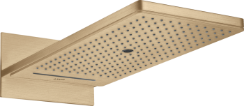 - AXOR ShowerSolutions Deszczownica 25 x 58 cm 3jet brąz szczotkowany 35283140 - 35283140 U - Łazienki Szydłowski