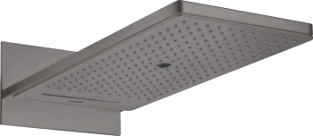 - AXOR ShowerSolutions Deszczownica 25 x 58 cm 3jet czarny chrom szczotkowany 35283340 - 35283340 U - Łazienki Szydłowski