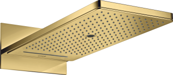 - AXOR ShowerSolutions Deszczownica 25 x 58cm 3jet Złoty Optyczny Polerowany 35283990 - 35283990 - Łazienki Szydłowski