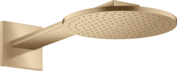  - AXOR ShowerSolutions Deszczownica 25 cm1jet z ramieniem prysznicowym brąz szczotkowany 35284140 - 35284140 U - Łazienki Szydłowski