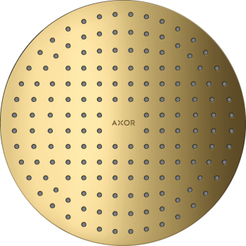- AXOR ShowerSolutions Deszczownica 25cm 1jet do montażu w suficie Złoty Optyczny Polerowany 35287990 - 35287990 - Łazienki Szydłowski